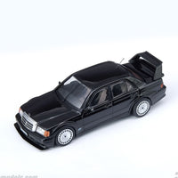 PREORDER INNO64 MERCEDES-BENZ 190E 2.5-16 EVO II Black With Extra Wheels IN64-190E-BLA (Approx. Release Date : May 2020)