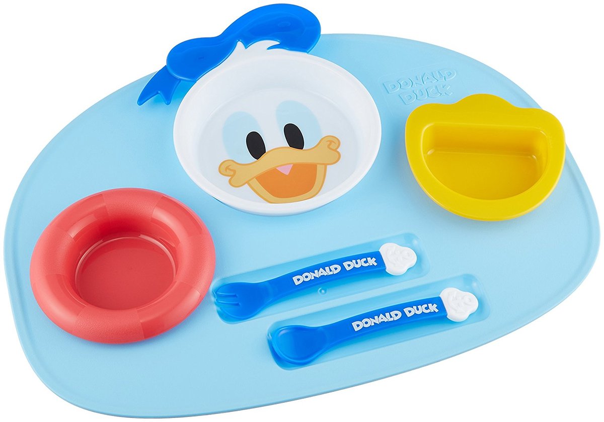 Donald Duck Lunch Plate Set