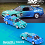 INNO64 1/64 NISSAN SKYLINE GT-R R32 #13 "FALKEN" Super Taikyu N1 1991 IN64-R32-FAL