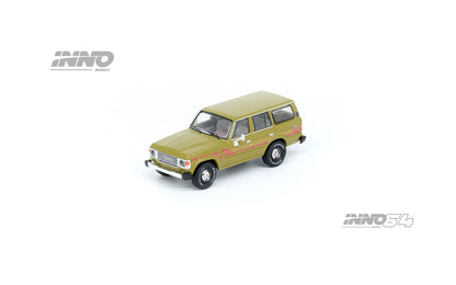 INNO64 1/64 TOYOTA LAND CRUISER FJ60 Olive Green IN64-FJ60-OLGR