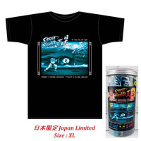 STREET FIGHTER II Japan Bottle T-Shirt (Size XL) Ryu vs Ken (Black) 日本限定 Japan Only BT-03ABXL