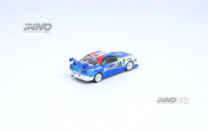 INNO64 1/64 NISSAN SKYLINE GT-R (R34) #50 "5ZIGEN FALKEN" Super Taikyu 2000 N1 Championship Winner IN64-R34-5ZFAL