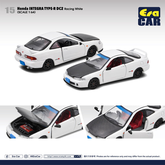 ERA CAR 1/64 Honda Integra Type-R DC2 (Racing White) HA22DC21501
