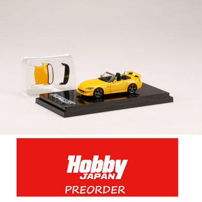 HOBBY JAPAN 1/64 Honda S2000 Type S (AP2) YELLOW HJ641020SY
