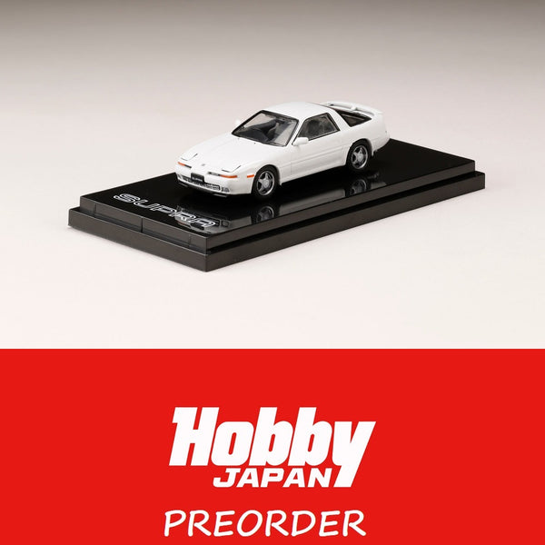 HOBBY JAPAN 1/64 Toyota SUPRA (A70) 2.5GT TWIN TURBO R SUPER WHITE IV HJ641026RW