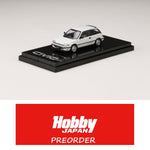 PREORDER HOBBY JAPAN 1/64 Honda CIVIC Si (AT) 1984 White HJ641029AW (Approx. Release Date : Q1 2021 subjects to the manufacturer's final decision)