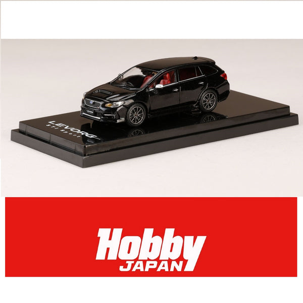 HOBBY JAPAN 1/64 SUBARU LEVORG STI Sport EyeSight (VM-Type F）/ Genuine Optional Parts Equipped Crystal Black Silica HJ641034DBK