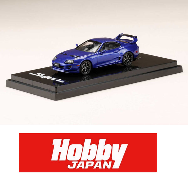 HOBBY JAPAN 1/64 Toyota SUPRA (A80) JDM STYLE Blue HJ641042CBL