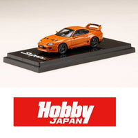 HOBBY JAPAN 1/64 Toyota SUPRA (A80) JDM STYLE Orange Metallic HJ641042CP