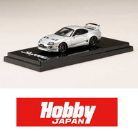 HOBBY JAPAN 1/64 Toyota SUPRA (A80) JDM STYLE Silver HJ641042CS