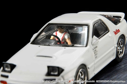 HOBBY JAPAN 1/64 Mazda RX-7 (FC3S) RedSuns / Ryosuke Takahashi (Diorama Set) HJ641043DW