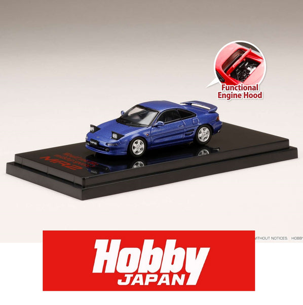 HOBBY JAPAN 1/64 Toyota MR2 (SW20) GT-S 1996 / Open Headlight Purplish Blue Mica Metallic HJ641045HBL