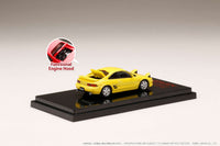 HOBBY JAPAN 1/64 Toyota MR2 (SW20) GT-S 1996 / Open Headlight Yellow HJ641045HY