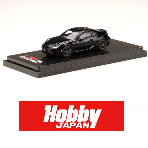 HOBBY JAPAN 1/64 Toyota GR86 RZ Crystal Black Silica HJ641048ABK