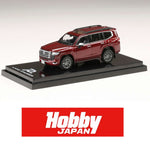 HOBBY JAPAN 1/64 Toyota LAND CRUISER (JA300W) ZX Red / Black Interior HJ641050AR