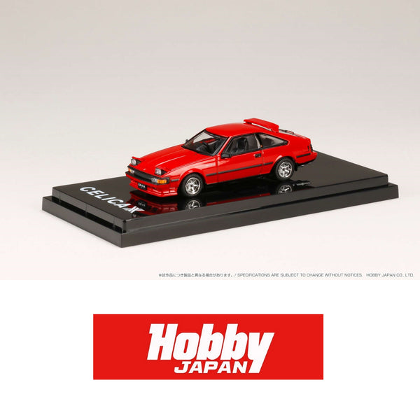 HOBBY JAPAN 1/64 Toyota CELICA XX (A60) 1983 2000GT TWINCAM24 1984 Customized Version Red HJ641051DR