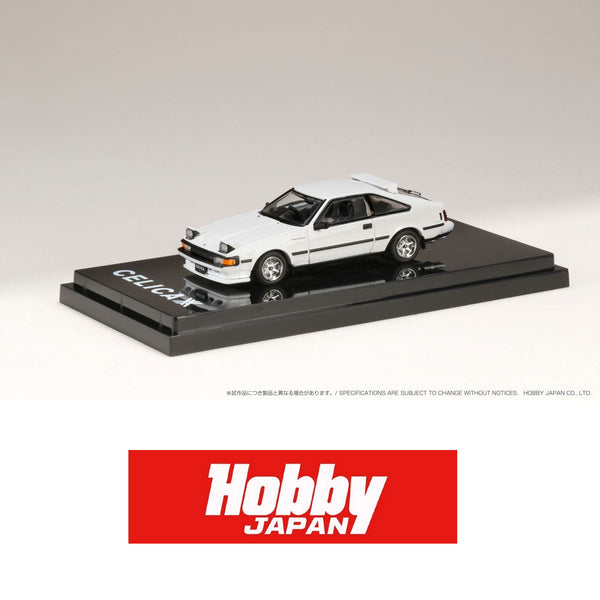 HOBBY JAPAN 1/64 Toyota CELICA XX (A60) 1983 2000GT TWINCAM24 1984 Customized Version White HJ641051DW