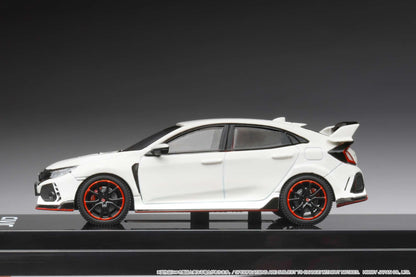 HOBBY JAPAN 1/64 Honda CIVIC TYPE R (FK8) 2017 with Engine Display Model Championship White HJ641055AW
