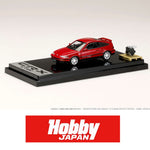 HOBBY JAPAN 1/64 Honda CR-X SiR (EF8) 1989 with Engine Display Model RED PEARL HJ642005R