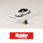 HOBBY JAPAN 1/64 Honda NSX (NA1) Type R 1992 With Engine Display Model Championship White HJ642006RAW