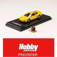 HOBBY JAPAN 1/64  Honda NSX (NA2) 1997 Type S ZERO With Engine Display Model Yellow Pearl HJ642006SY