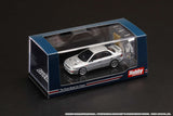 HOBBY JAPAN 1/64 SUBARU IMPREZA WRX (GC8) 1992 with Engine Display Model Silver HJ642013AS