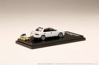 HOBBY JAPAN 1/64 SUBARU IMPREZA WRX (GC8) 1992 with Engine Display Model White HJ642013AW