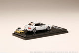 HOBBY JAPAN 1/64 SUBARU IMPREZA WRX (GC8) 1992 with Engine Display Model White HJ642013AW