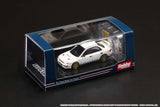 HOBBY JAPAN 1/64  SUBARU IMPREZA WRX (GC8) 1992 Customized Version with Engine Display Model White HJ642013BW