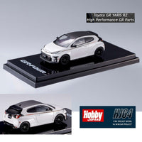 HOBBY JAPAN 1/64  Toyota GR YARIS RZ High Performance GR Parts Super White HJ642024GW