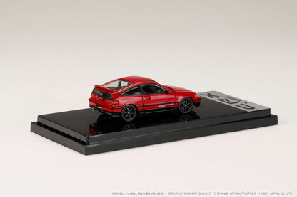 HOBBY JAPAN 1/64 Honda CR-X SiR (EF8) J.D.M. Style RED PEARL HJ643005R