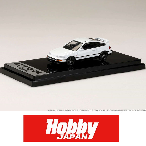 HOBBY JAPAN 1/64 Honda CR-X SiR (EF8) J.D.M. Style WHITE HJ643005W