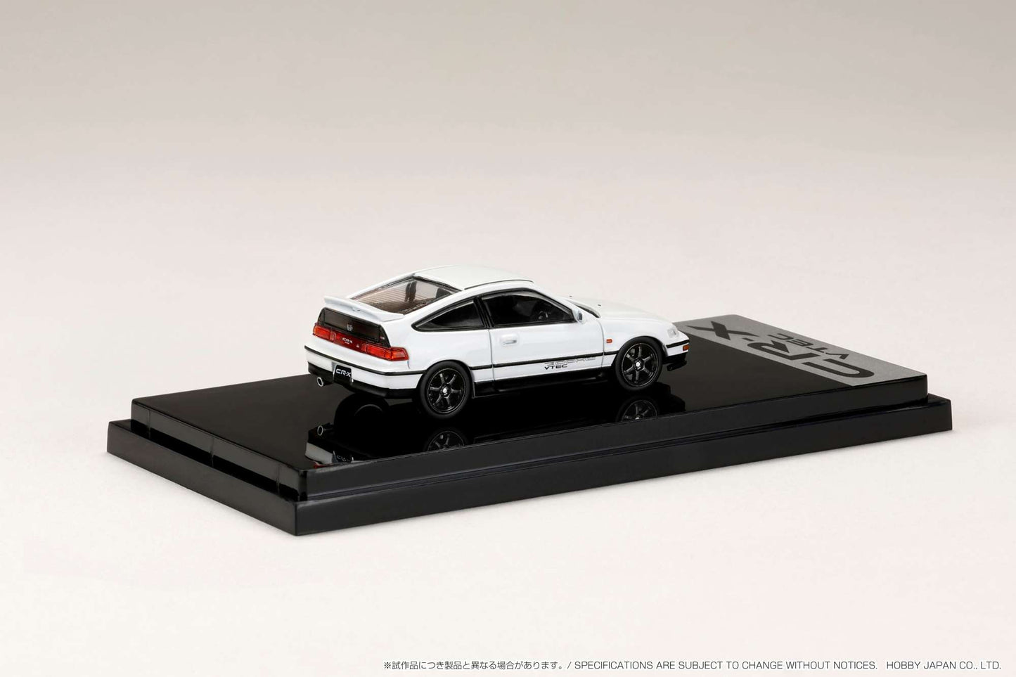 HOBBY JAPAN 1/64 Honda CR-X SiR (EF8) J.D.M. Style WHITE HJ643005W