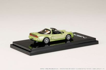 HOBBY JAPAN 1/64 Honda NSX Type T with Detachable Roof LIME GREEN METALLIC HJ643006BGR