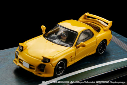 HOBBY JAPAN 1/64 Mazda RX-7 (FD3S) Project D / Keisuke Takahashi (Diorama Set) HJ643007AD