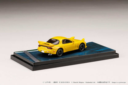 HOBBY JAPAN 1/64 Mazda RX-7 (FD3S) Project D / Keisuke Takahashi (Diorama Set) HJ643007AD