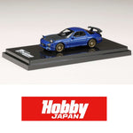 HOBBY JAPAN 1/64 efini RX-7 FD3S (A Spec.) GT WING Blue HJ643007BBL