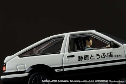 HOBBY JAPAN 1/64 Toyota SPRINTER TRUENO GT APEX AE86 / INITIAL D VS Takeshi Nakazato With Takumi Fujiwara Figure HJ643008DA