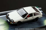 HOBBY JAPAN 1/64 Toyota SPRINTER TRUENO GT APEX AE86 / INITIAL D VS Ryosuke Takahashi With Takumi Fujiwara Figure HJ643008DB