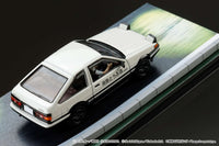 HOBBY JAPAN 1/64 Toyota SPRINTER TRUENO GT APEX AE86 / INITIAL D VS Ryosuke Takahashi With Takumi Fujiwara Figure HJ643008DB