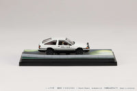 HOBBY JAPAN 1/64 Toyota SPRINTER TRUENO GT APEX AE86 / INITIAL D VS Ryosuke Takahashi With Takumi Fujiwara Figure HJ643008DB