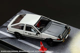 HOBBY JAPAN 1/64 Toyota SPRINTER TRUENO GT APEX AE86 / INITIAL D VS Tomoyuki Tachi With Takumi Fujiwara Figure HJ643008DC