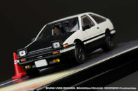 HOBBY JAPAN 1/64 Toyota SPRINTER TRUENO GT APEX AE86 / INITIAL D VS Tomoyuki Tachi With Takumi Fujiwara Figure HJ643008DC