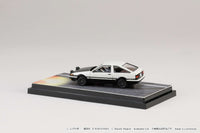 HOBBY JAPAN 1/64 Toyota SPRINTER TRUENO GT APEX AE86 / INITIAL D VS Tomoyuki Tachi With Takumi Fujiwara Figure HJ643008DC