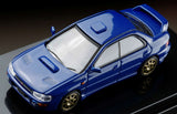 HOBBY JAPAN 1/64 SUBARU IMPREZA WRX (GC8) STi Version Ⅱ Sports Blue with Engine Display Model HJ643013SBL