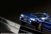 HOBBY JAPAN 1/64 SUBARU IMPREZA WRX (GC8) STi Version Ⅱ Sports Blue with Engine Display Model HJ643013SBL