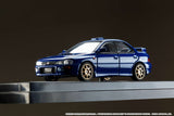 HOBBY JAPAN 1/64 SUBARU IMPREZA WRX (GC8) STi Version Ⅱ Sports Blue with Engine Display Model HJ643013SBL