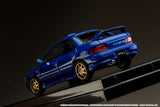 HOBBY JAPAN 1/64 SUBARU IMPREZA WRX (GC8) STi Version Ⅱ Sports Blue with Engine Display Model HJ643013SBL