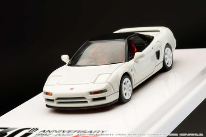 HOBBY JAPAN 1/64 Honda NSX (NA1) Type R 1994 with Engine Display Model / Type R 30th Anniversary White HJ645006RW
