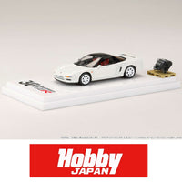 HOBBY JAPAN 1/64 Honda NSX (NA1) Type R 1994 with Engine Display Model / Type R 30th Anniversary White HJ645006RW